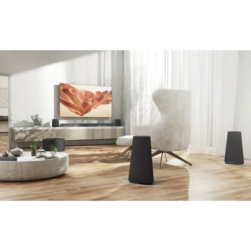 Musiqi mərkəzi Loewe Klang MR5 Multiroom 180W Basalt Grey / 60606D10