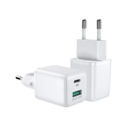 Joyroom 30W USB/TYPE-C Charger White L-QP303
