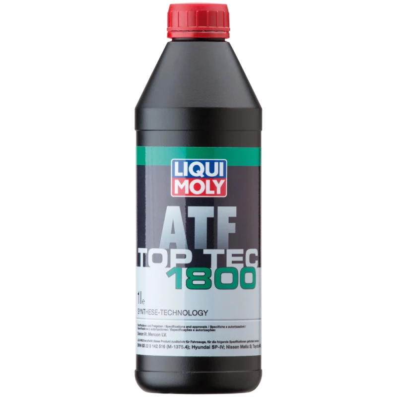 Sürətlər qutusu üçün yağ Liqui Moly ATF Top Tec 1800 (3687/2381) 1 lt