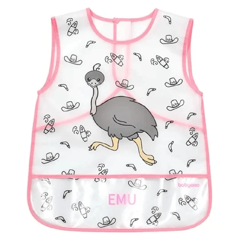Слюнявчик BabyOno Activ Baby Emu 839