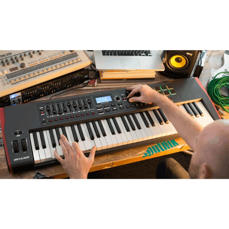 Midi-kontrollerlər Novation Impulse 61