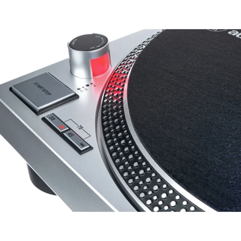 Turntable Audio-Technica AT-LP120XUSBSV Direct-Drive W/USB & Analog Silver