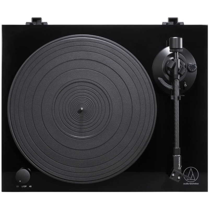 Проигрыватель винила Audio-Technica AT-LPW50PB Manual Belt Drive Wood Base Piano Black