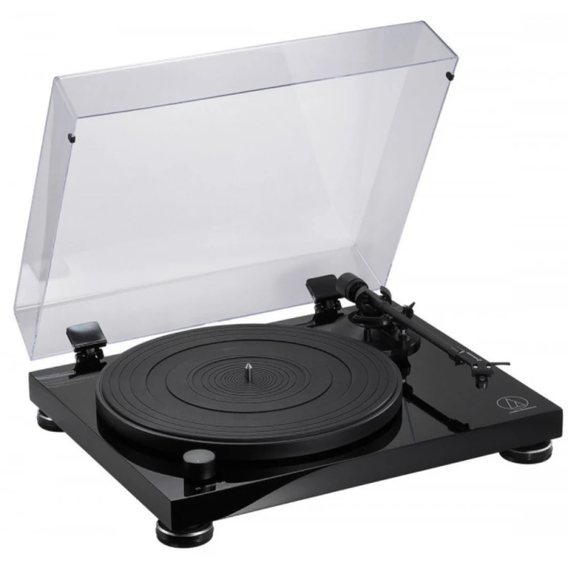 Проигрыватель винила Audio-Technica AT-LPW50PB Manual Belt Drive Wood Base Piano Black