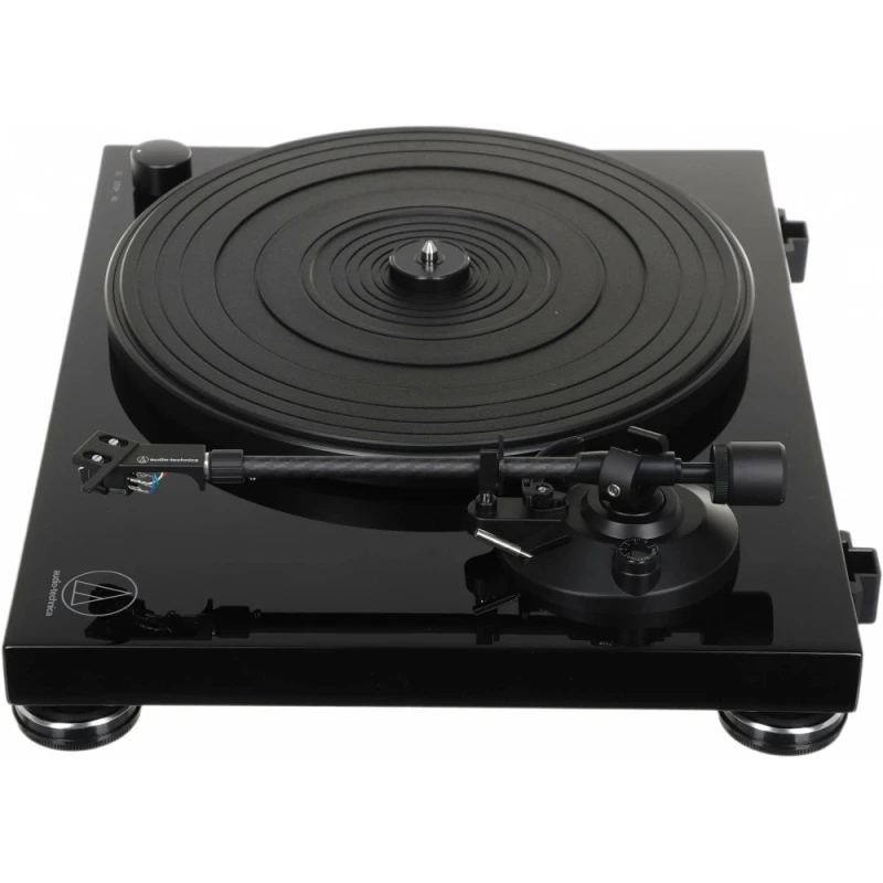 Проигрыватель винила Audio-Technica AT-LPW50PB Manual Belt Drive Wood Base Piano Black