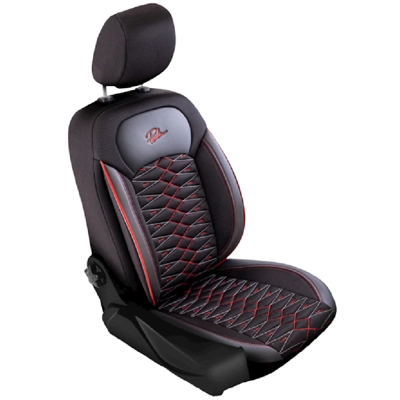 Oturacaq örtükləri Panda Madrid Series Black/Red