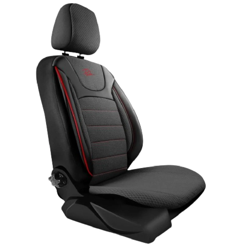 Oturacaq örtükləri Panda Prestige Series Red/Black