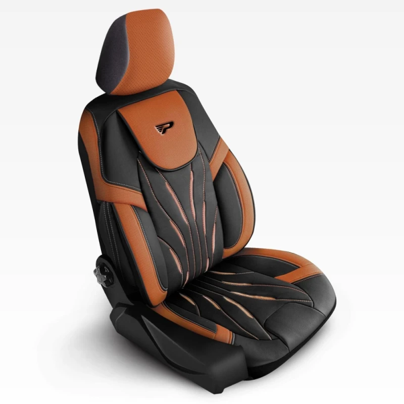 Oturacaq örtükləri Panda Pars Series Black / Brown