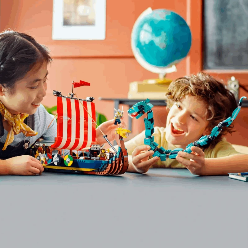 Конструктор LEGO Creator Viking Ship and the Midgard Serpent 31132