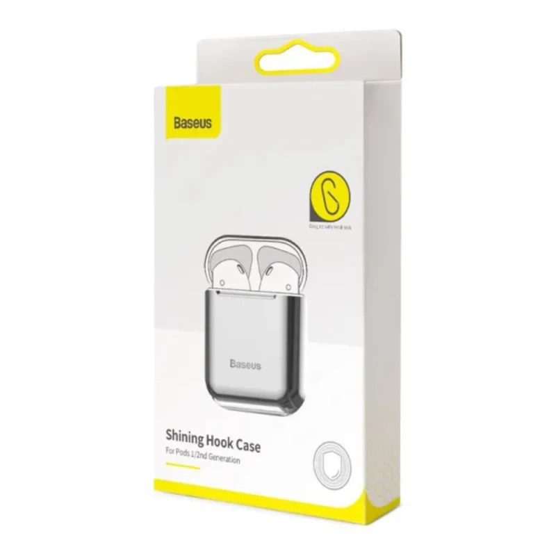 Baseus Airpods 1/2 Case Silver Arappod-AOS