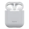 Силиконовый чехол Baseus Airpods 1/2 Grey Wiappod-Bzog