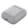 Силиконовый чехол Baseus Airpods 1/2 Grey Wiappod-Bzog