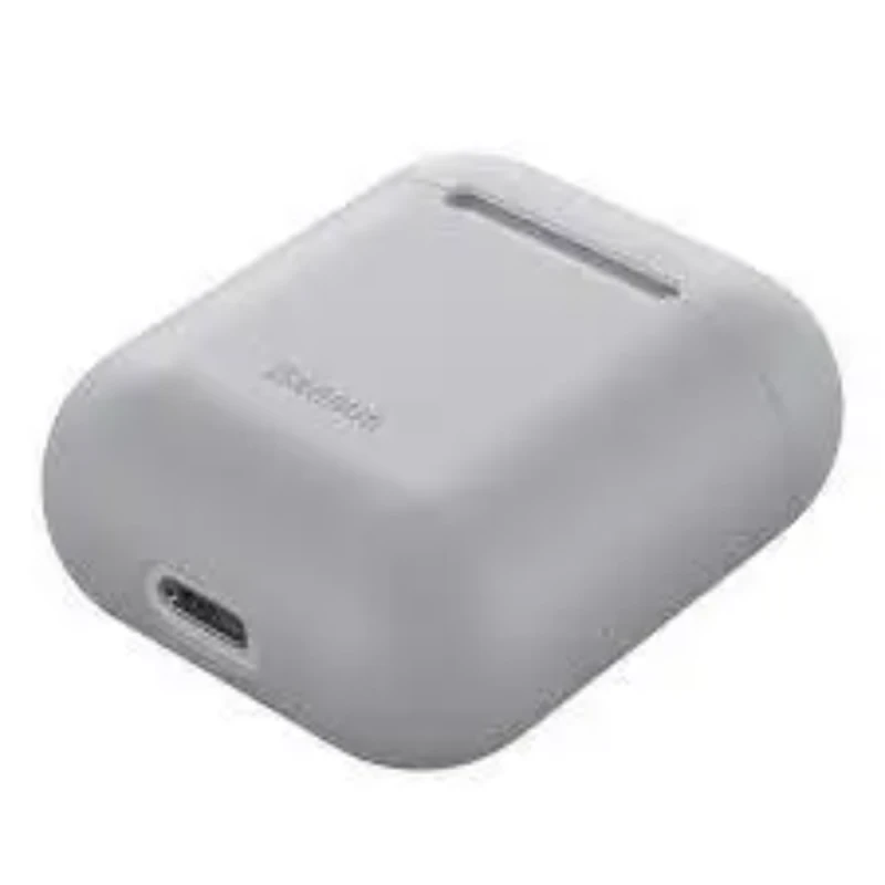 Силиконовый чехол Baseus Airpods 1/2 Grey Wiappod-Bzog