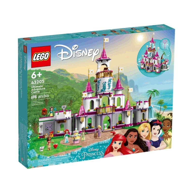 Конструктор LEGO Disney Princess Ultimate Adventure Castle 43205 / 5702017154329
