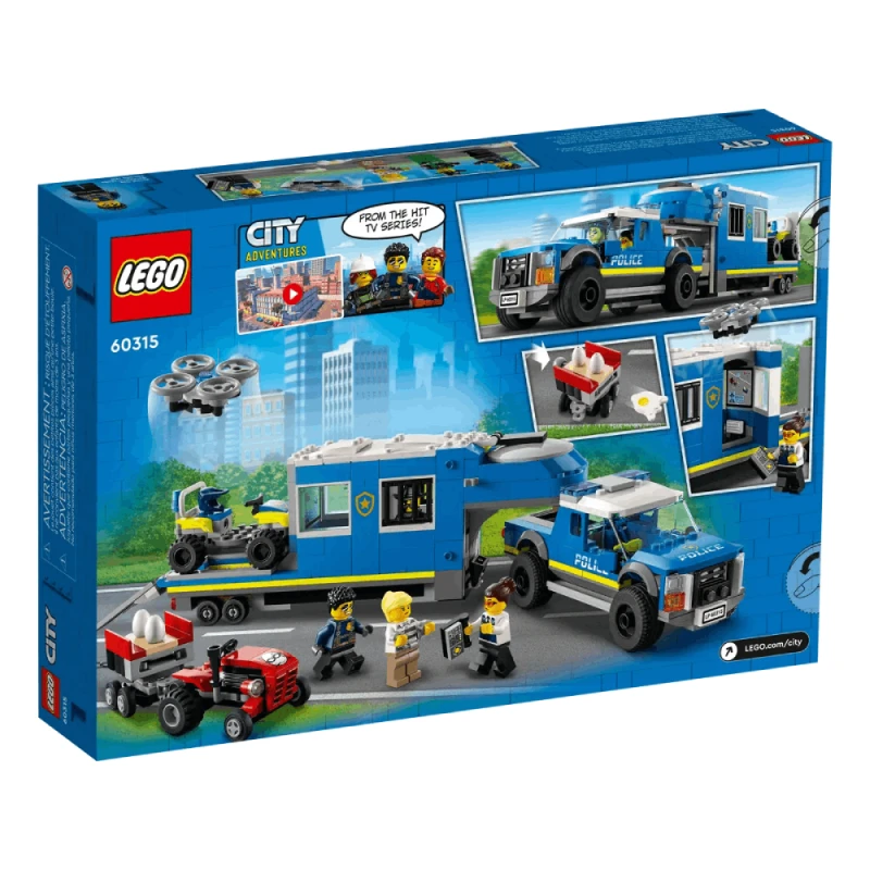 Конструктор LEGO City Police Mobile Command Truck / 60315