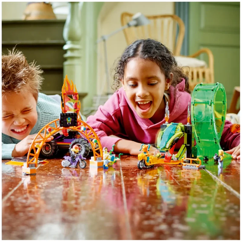 Конструктор LEGO City Stuntz Double Loop Stunt Arena 60339