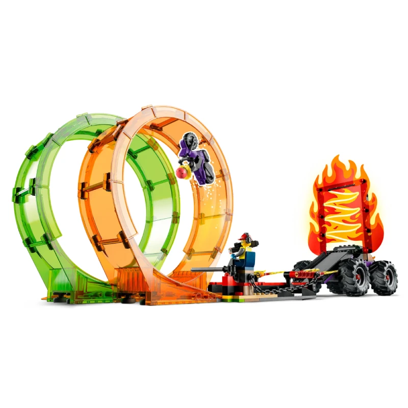 Конструктор LEGO City Stuntz Double Loop Stunt Arena 60339