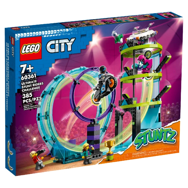 Конструктор LEGO City Stuntz Ulimate Stunt Riders Challenge 60361 / 5702017416229