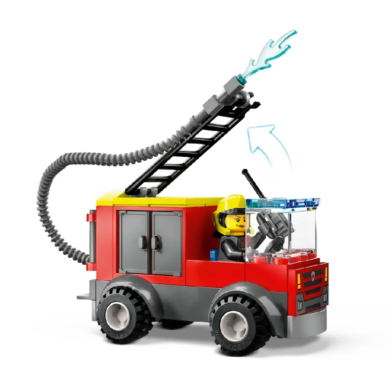 Конструктор LEGO City Пожарная станция и пожарная машина 60375