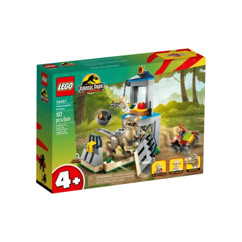 Конструктор LEGO Jurassic World Velociraptor Escape 76957