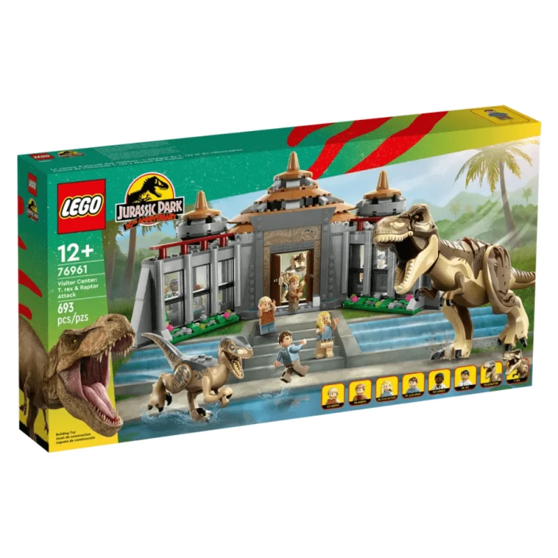 LEGO Jurassic World Visitor Center: T. Rex & Raptor Attack 76961 / 5702017421964