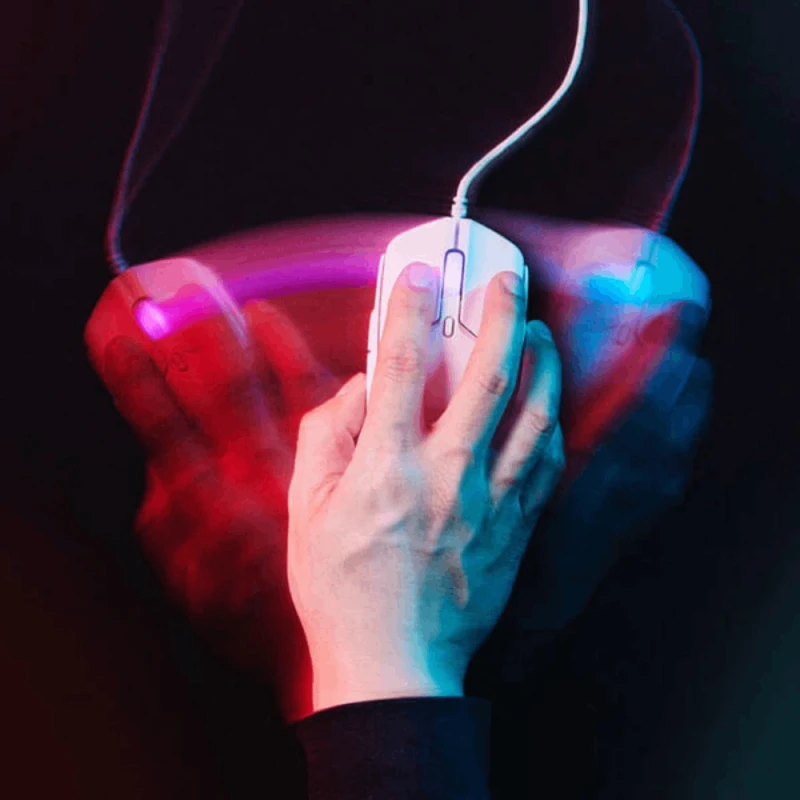 Gaming mouse HyperX Pulsefire Haste 2 Wired White 6N0A8AA