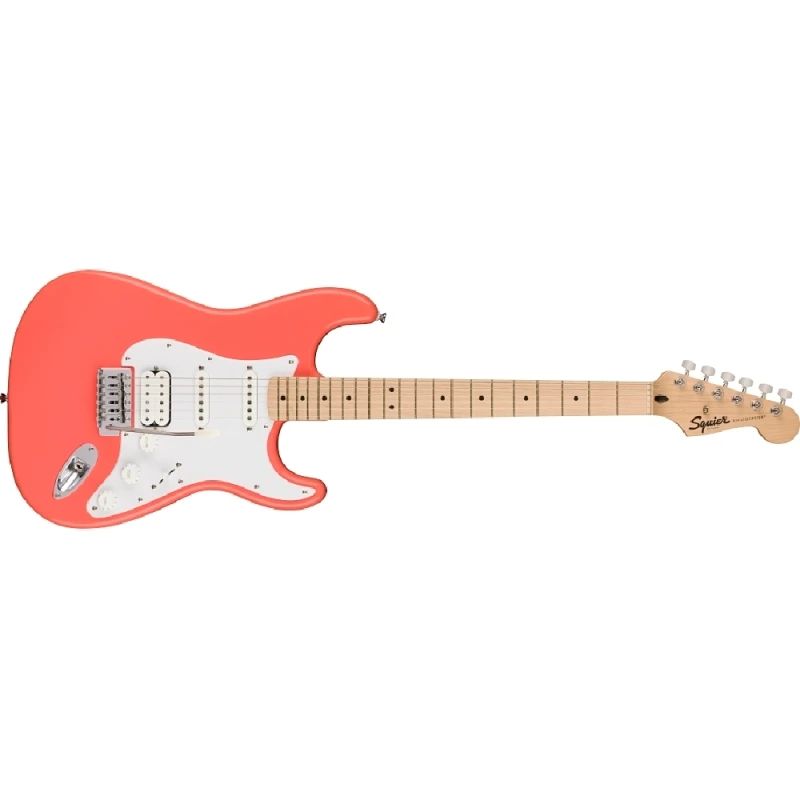 Гитара Fender Squier Sonic Strat HSS MN TCoral