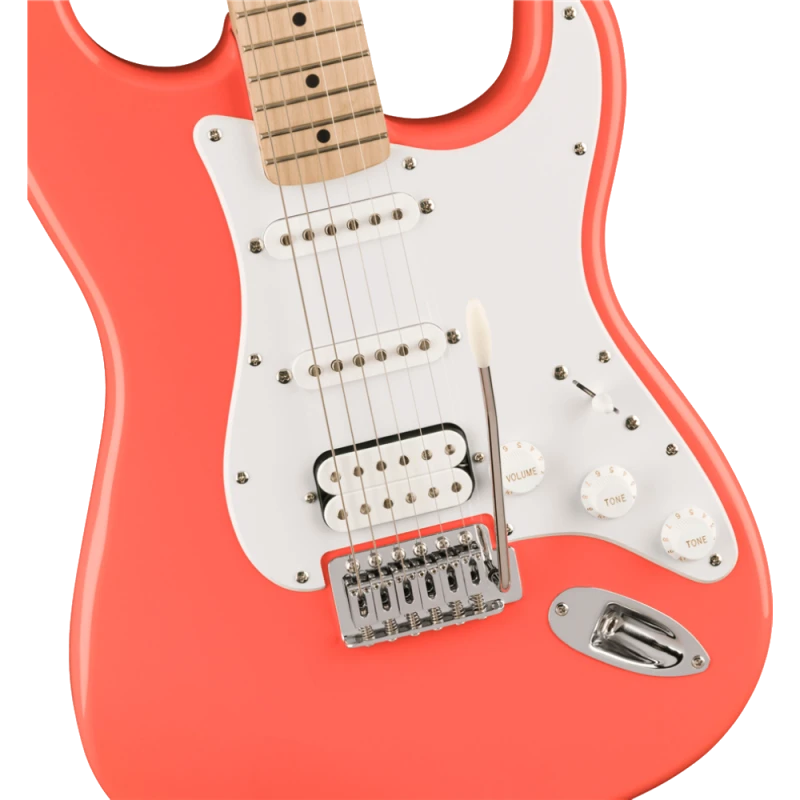 Гитара Fender Squier Sonic Strat HSS MN TCoral