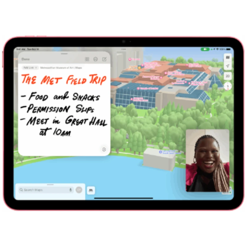 Электронная книга Apple iPad 10.9-inch (10 Gen) Wi-Fi + Cellular 64 GB Blue