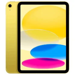 Elektron kitablar iPad 10.9-inch (10 Gen) Wi-Fi + Cellular 256 GB Yellow