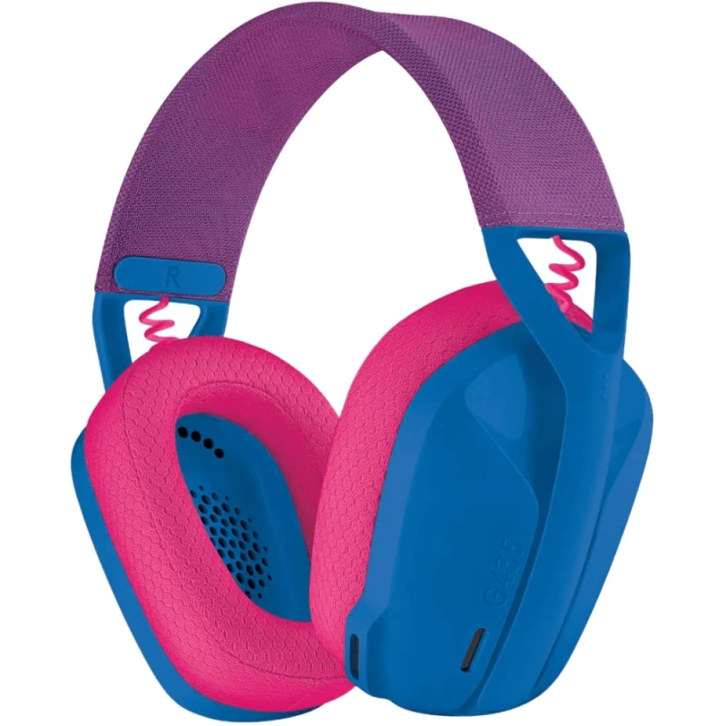 Игровые наушники Logitech G435 Lightspeed Gaming Blue / 981-001061