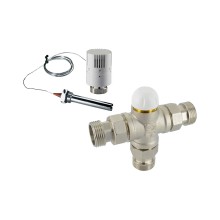 İsti döşəmə termo tənzimləyici dəst (ikili)