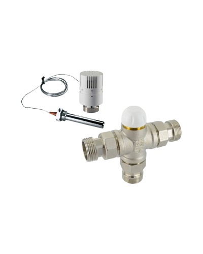 İsti döşəmə termo tənzimləyici dəst (ikili)