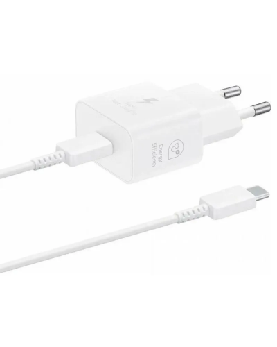 Samsung 25W Compact Charger Cable White EP-T2510XWEGRU