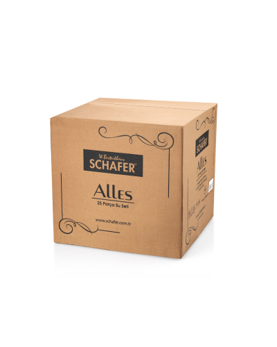 Badə dəsti Schafer Alles 25 parça 8699131789308