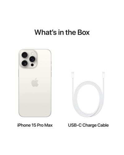 iPhone 15 Pro Max 512 GB White Titanium