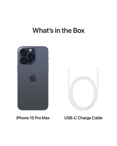 iPhone 15 Pro Max 1 TB Blue Titanium