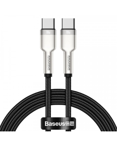 Kabel Baseus Cafule Type-C To Type-C 1M Black