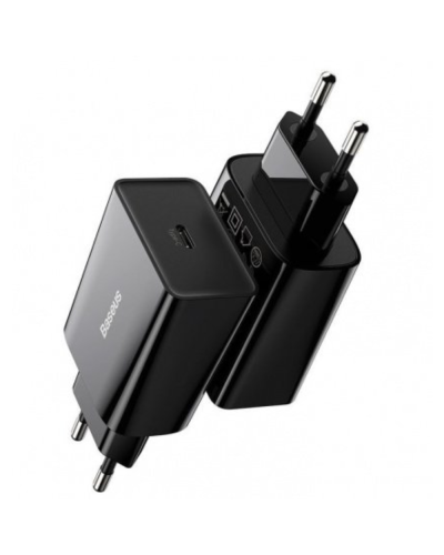 Baseus Speed Mini QC Quick Charger 1C 20W EU Black CCFS-SN01