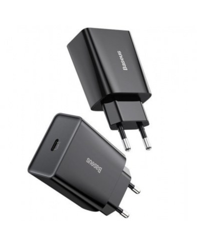 Baseus Speed Mini QC Quick Charger 1C 20W EU Black CCFS-SN01