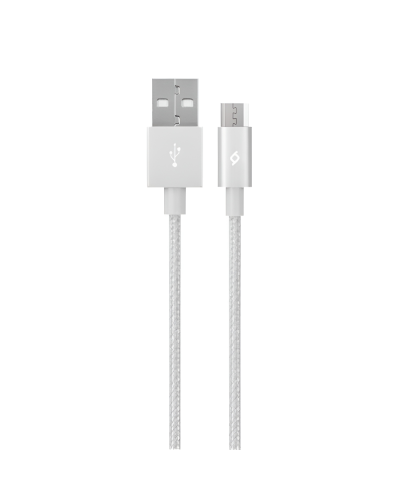Kabel Ttec AlumiCable Micro Usb Charge/Data Cable Silver / 2DK11G