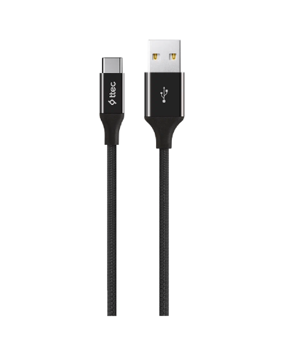 Kabel Ttec AlumiCable Type-C 2.0 Charge/Data Cable Black / 2DK18S