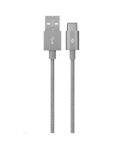 Ttec AlumiCable Type C 2.0 Charge/Data Cable Space Grey 2DK18UG