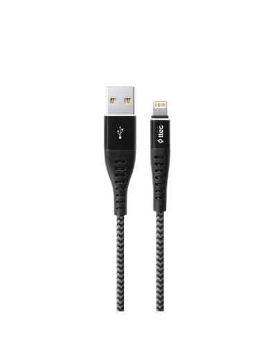TTEC ExtremeCable Charge / Data Lightning 1.5M Black / 2DKX01LS