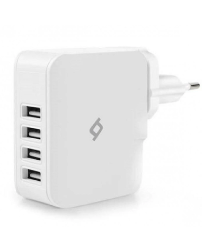 Ttec Quattro Worldwide Travel Charger 5.1A/25W 4 USB Port / 2SC02BUK