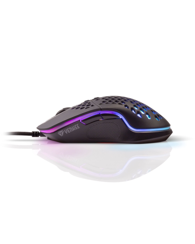 Yenkee Gaming RGB mouse Shotgun Black / YMS 3030BK