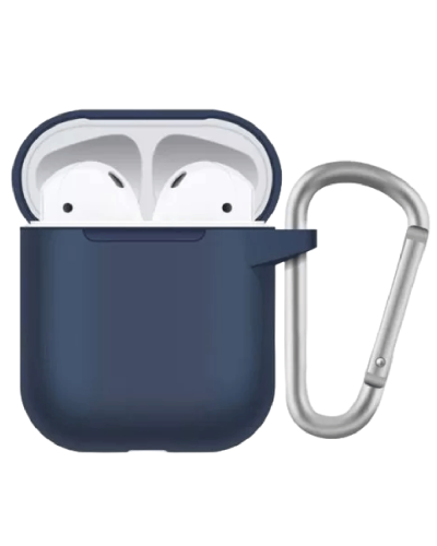 Blueo Apple Airpods 2 Liquid Silicone Protect Case Blue
