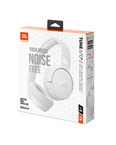 Qulaqlıq JBL Tune 670NC White JBLT670NCWHT