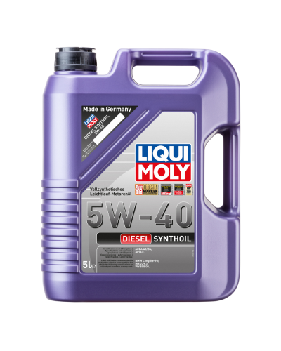 Mühərrik yağı Liqui Moly Diesel Synthoil 5W-40  (1341/1927)