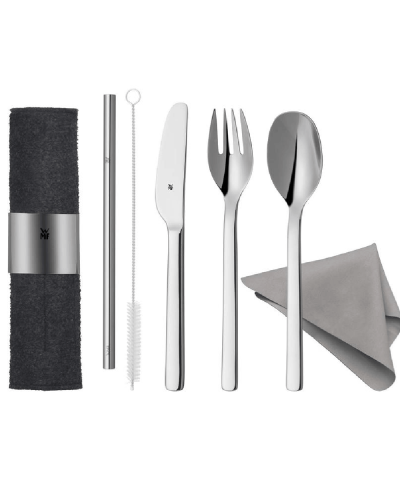 Çəngəl qaşıq bıçaq dəsti WMF My to Go 3201019442